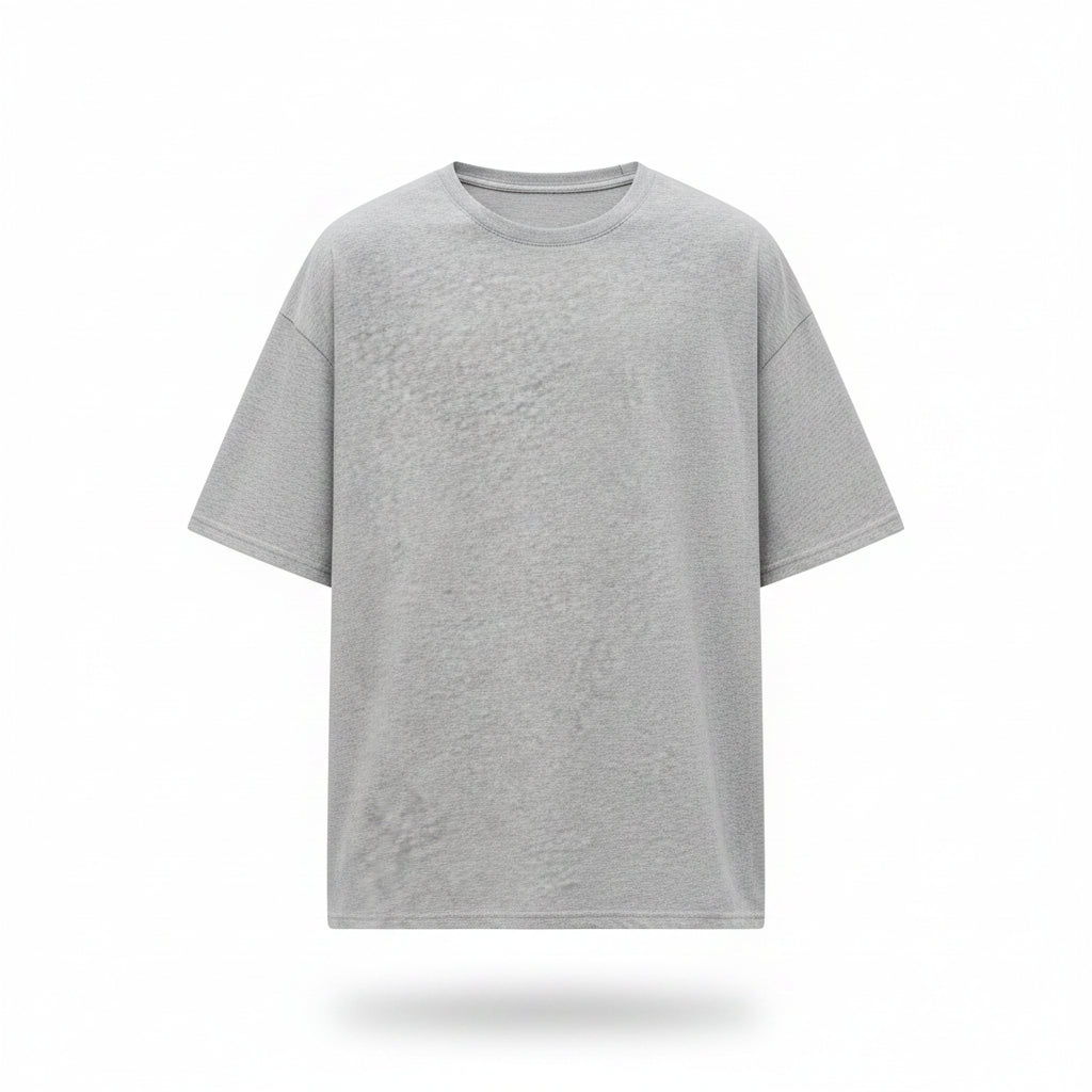 Solid Oversized Cotton T-Shirt