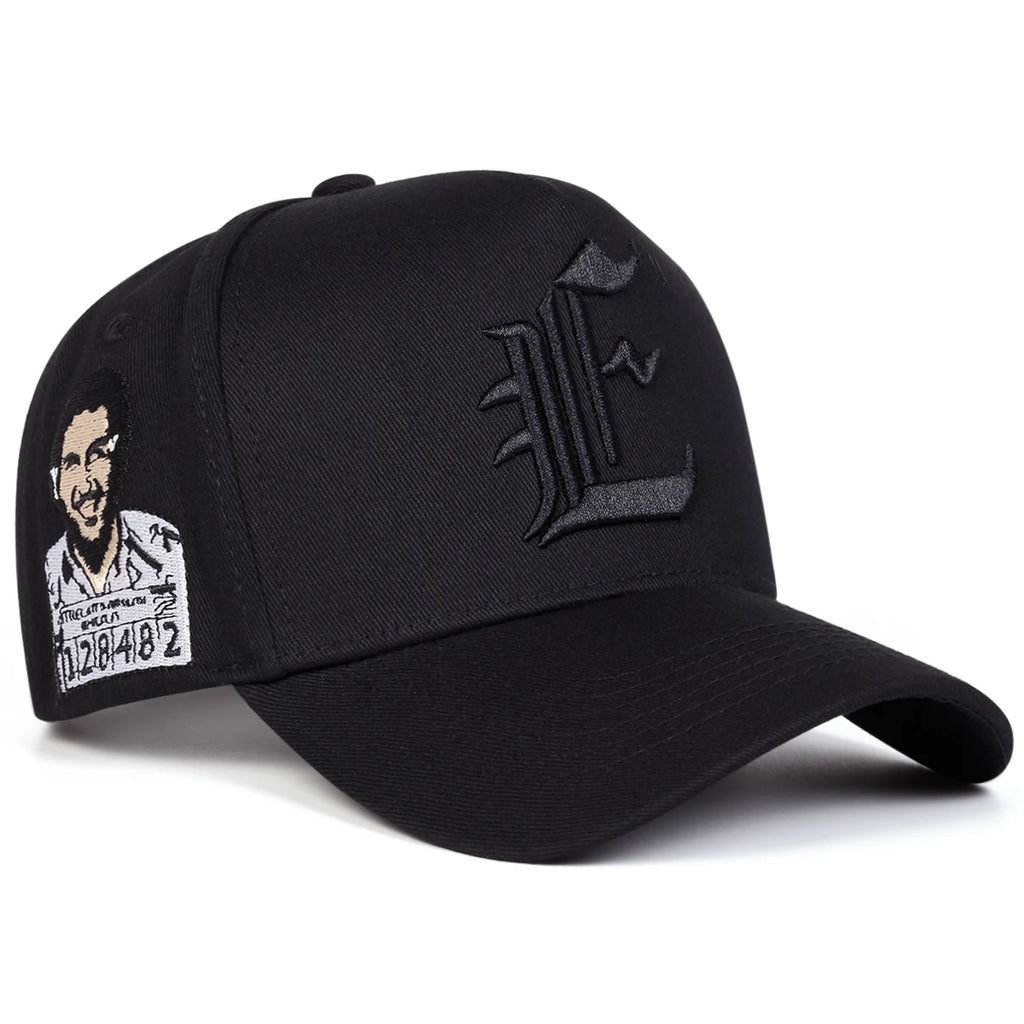 E Embroidery Adjustable Cap