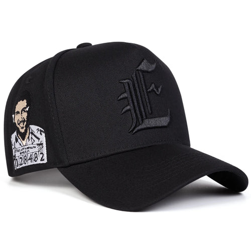 E Embroidery Adjustable Cap