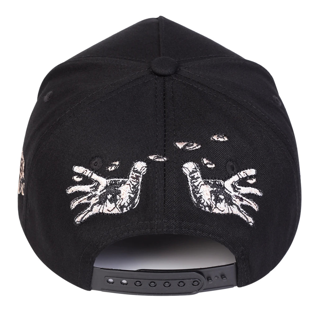 Sunflower Embroidery Adjustable Cap