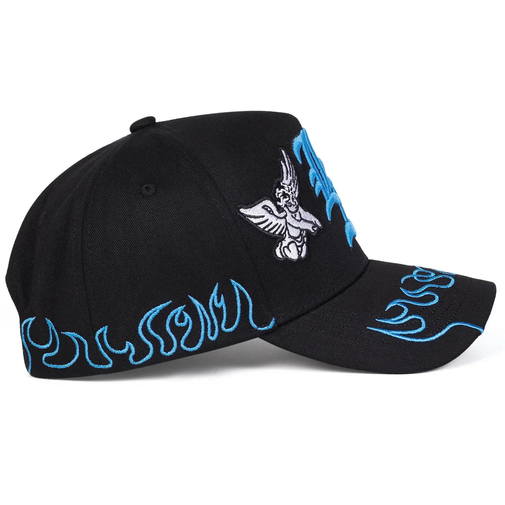 Gothic LA Angel Embroidery Cap