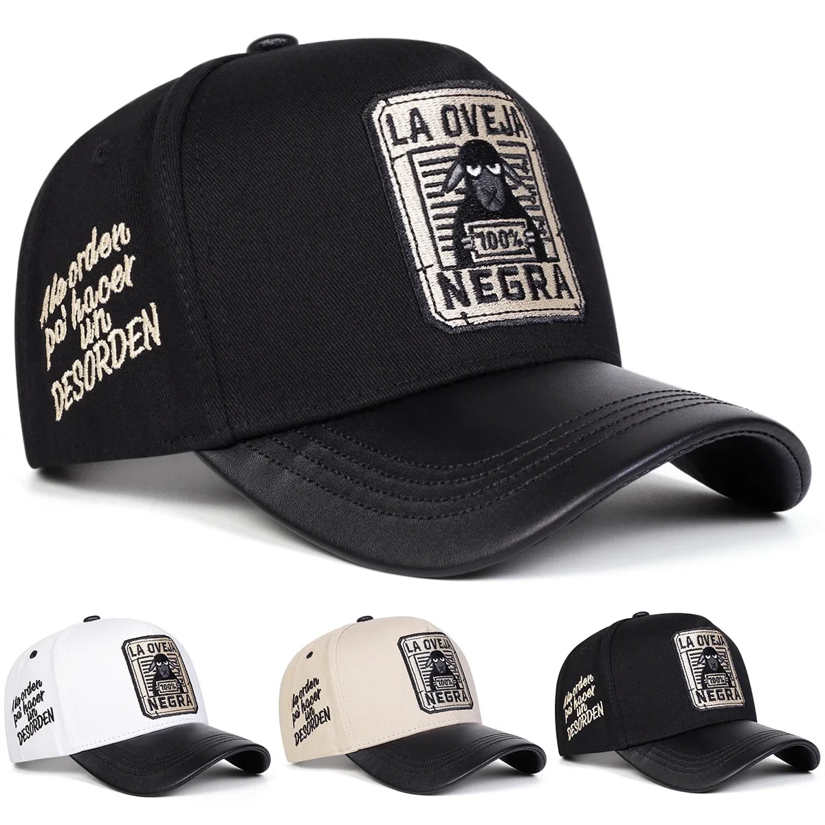 La Oveja Negra Embroidery Cap