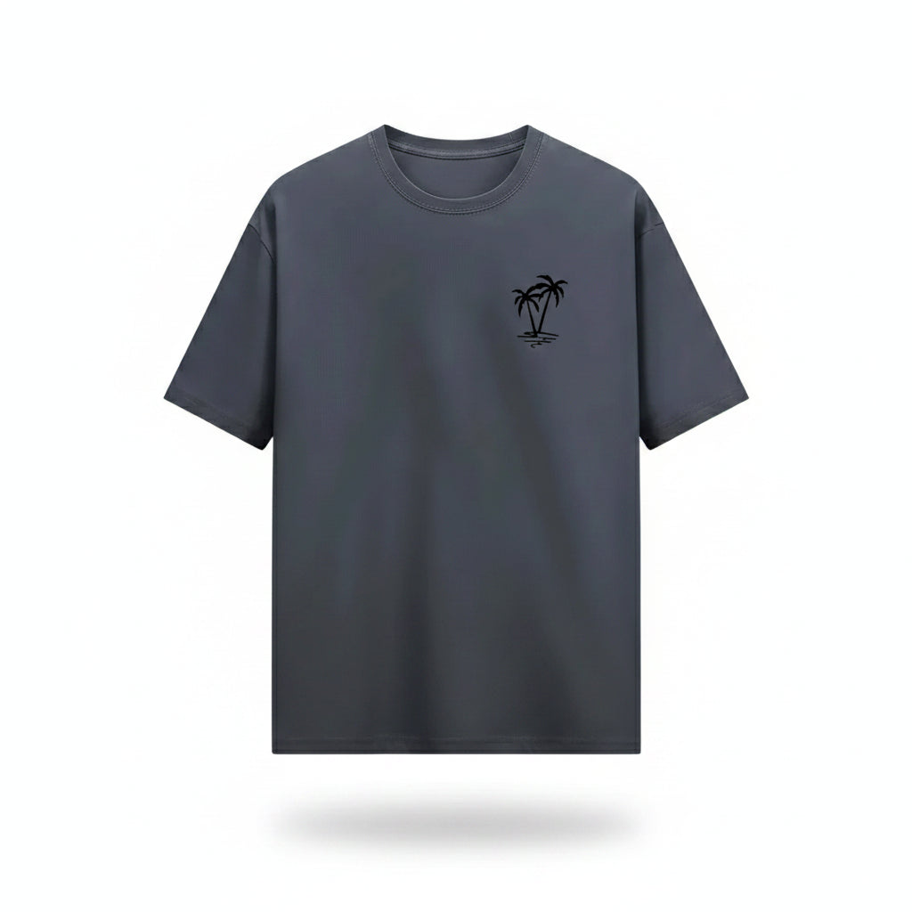 Oversized Coconut Tree T-Shirt