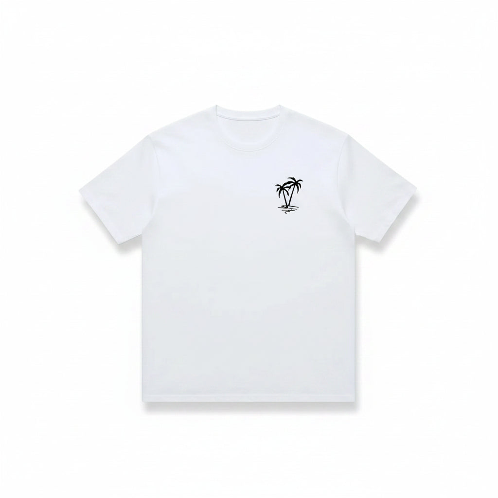 Oversized Coconut Tree T-Shirt