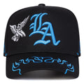 Gothic LA Angel Embroidery Cap