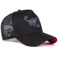 Scorpion Embroidery Mesh Cap