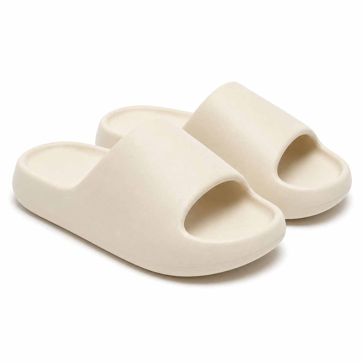 Cloud Slide Sandals for Men — Ultra-Soft Thick Sole, Non-Slip EVA Beach Slippers