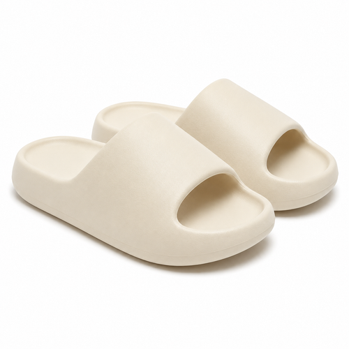 Cloud Slide Sandals for Men — Ultra-Soft Thick Sole, Non-Slip EVA Beach Slippers